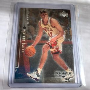 Brent Barry ‘99 Upper Deck Black Diamond Card